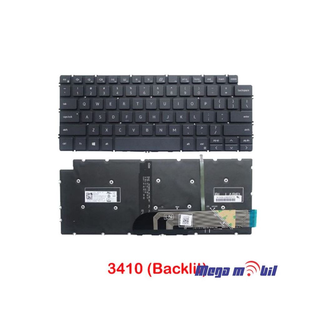 Tastatura za laptop Dell Vostro 13 5000 5493 7490 so backlight